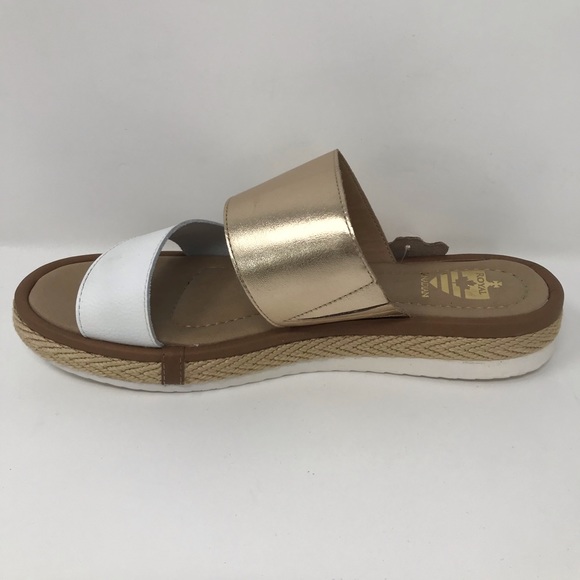 NTW Royal Canadian June Leather Espadrille Sandals - Picture 5 of 8